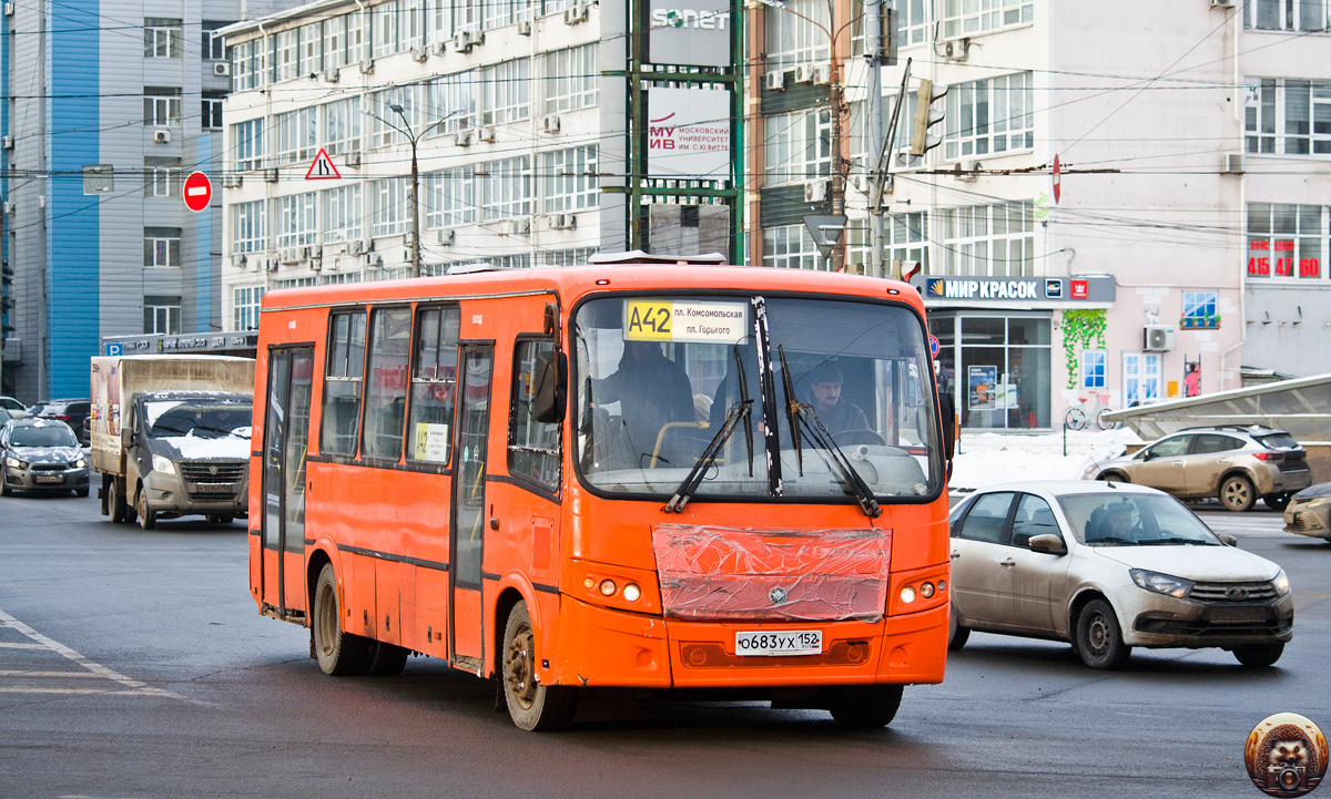 Нижегородская область, ПАЗ-320414-05 "Вектор" № О 683 УХ 152