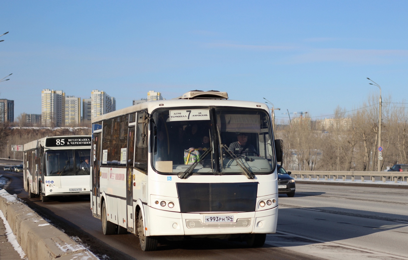 Красноярский край, ПАЗ-320414-04 "Вектор" (1-2) № К 993 РН 124