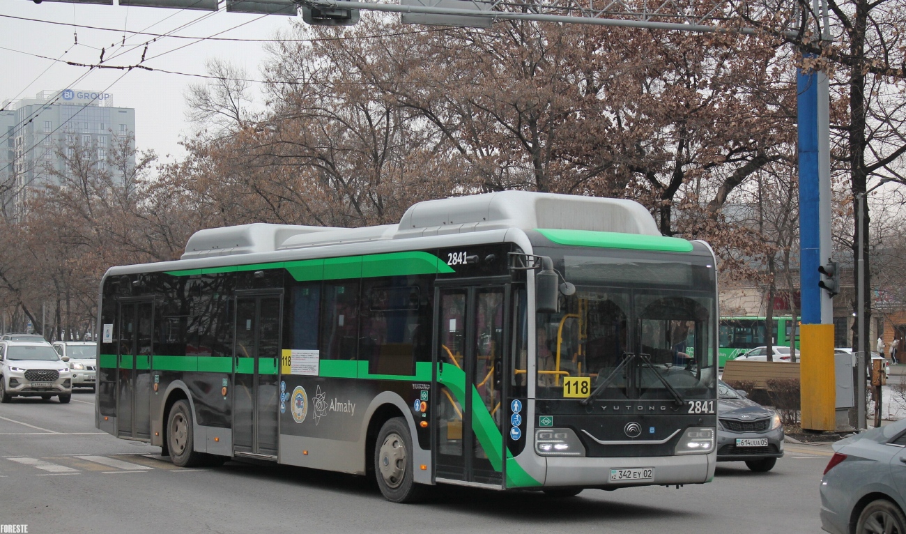 Алматы, Yutong ZK6126HG (QazTehna) № 2841