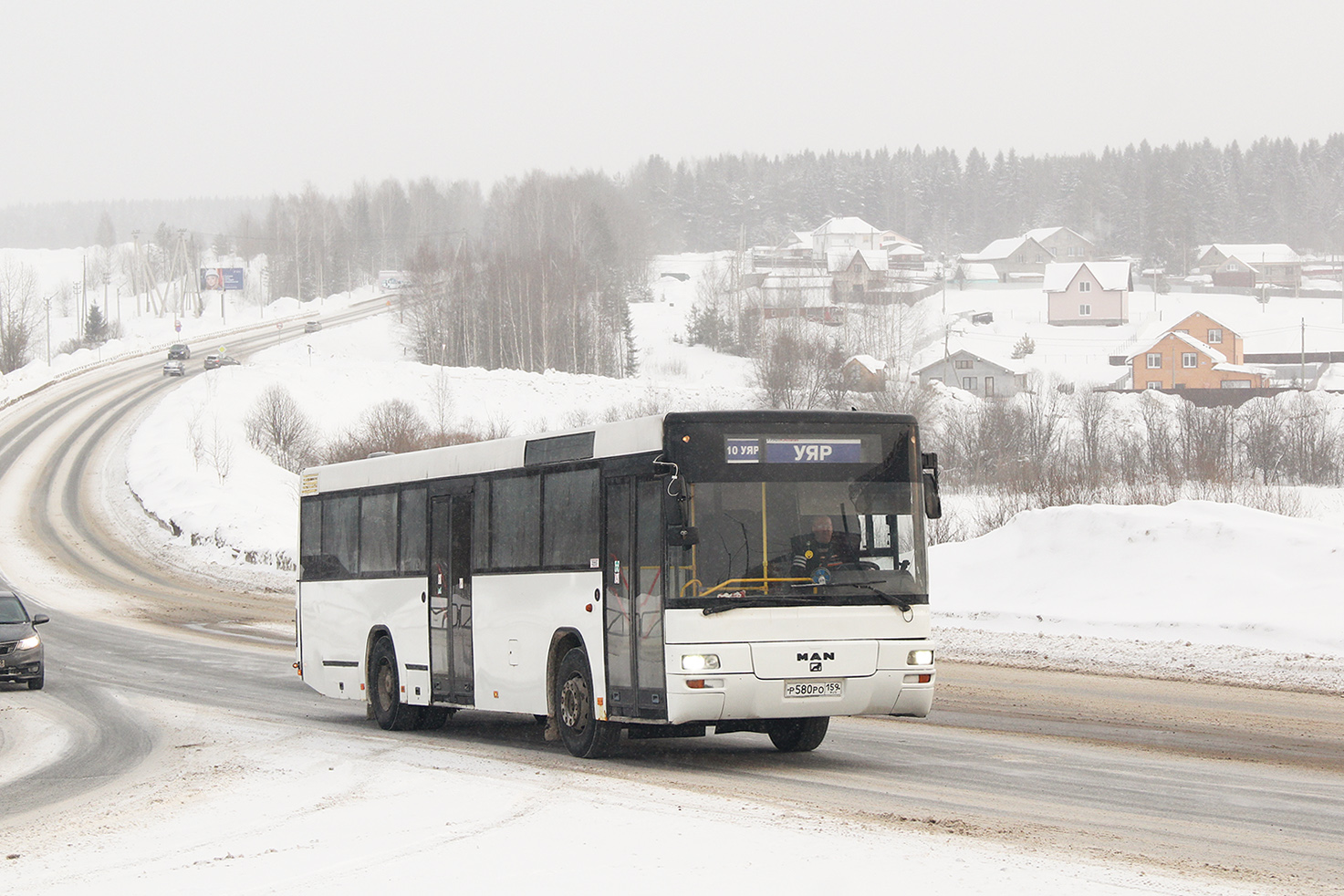 Пермский край, MAN A74 Lion's Classic SL223 № Р 580 РО 159