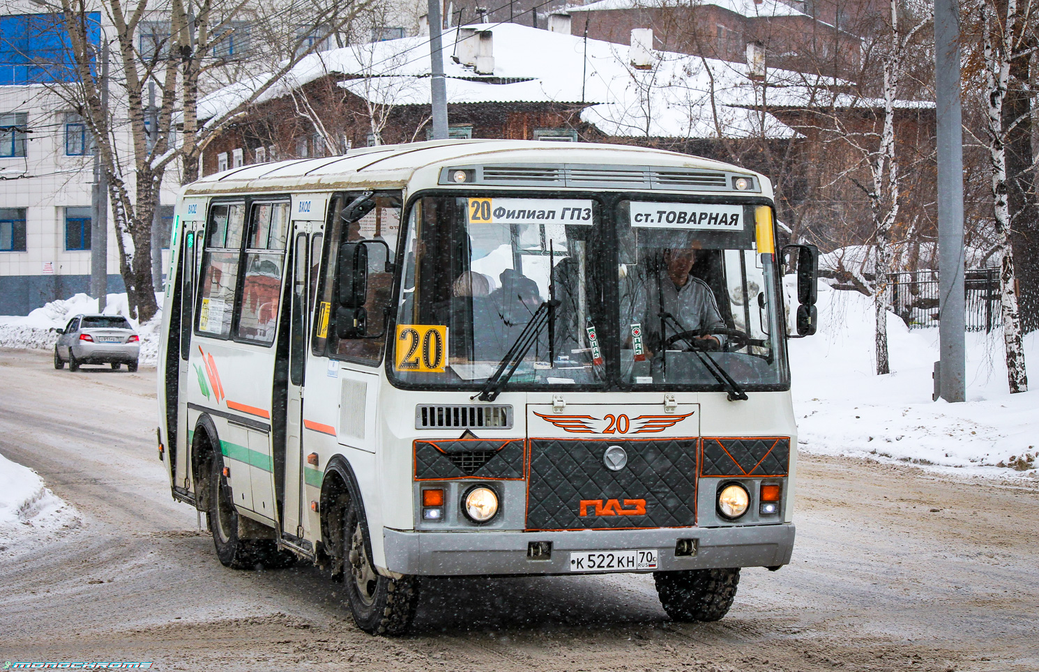 Томская область, ПАЗ-32054 № К 522 КН 70