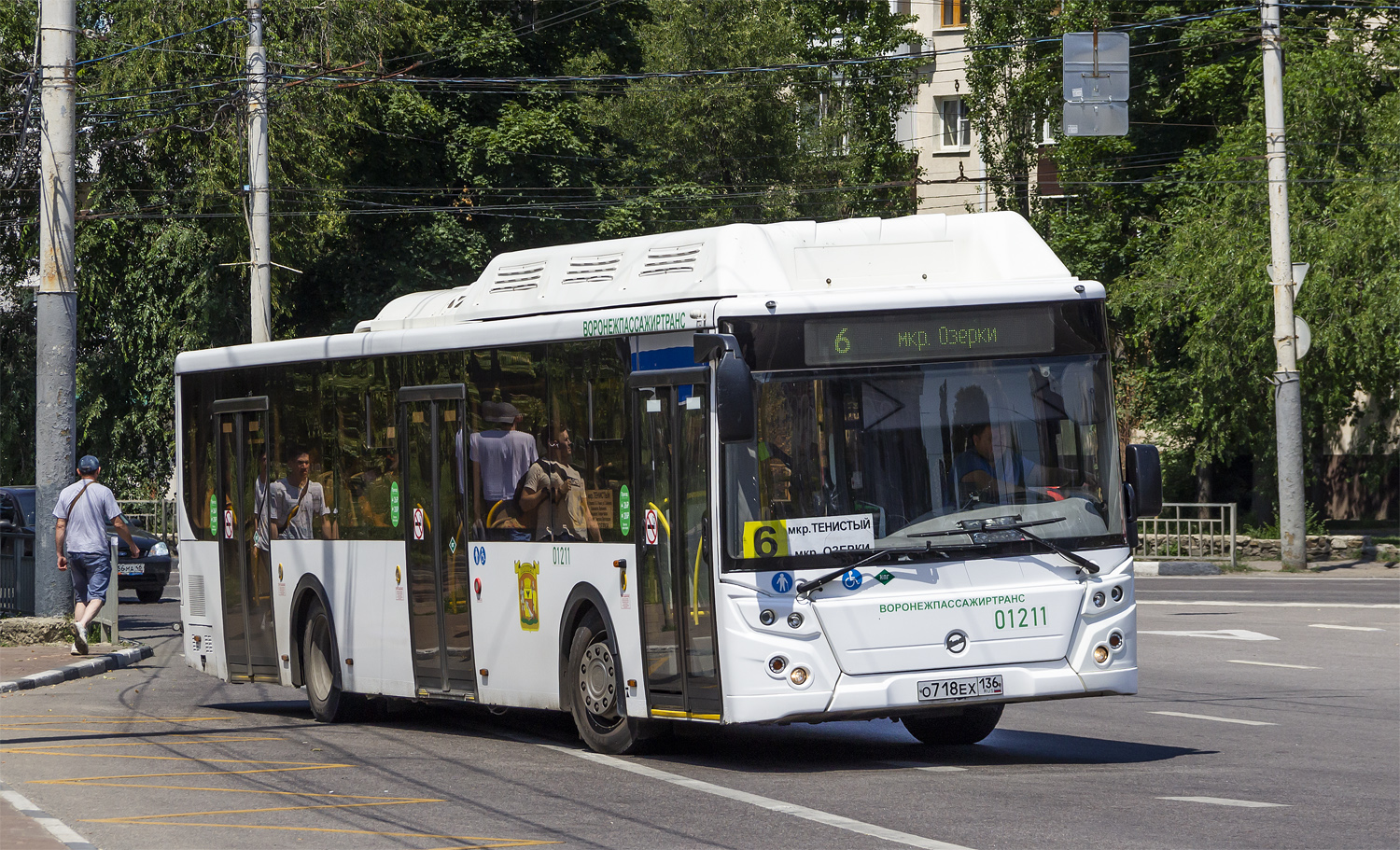 Воронежская область, ЛиАЗ-5292.67 (CNG) № 01211