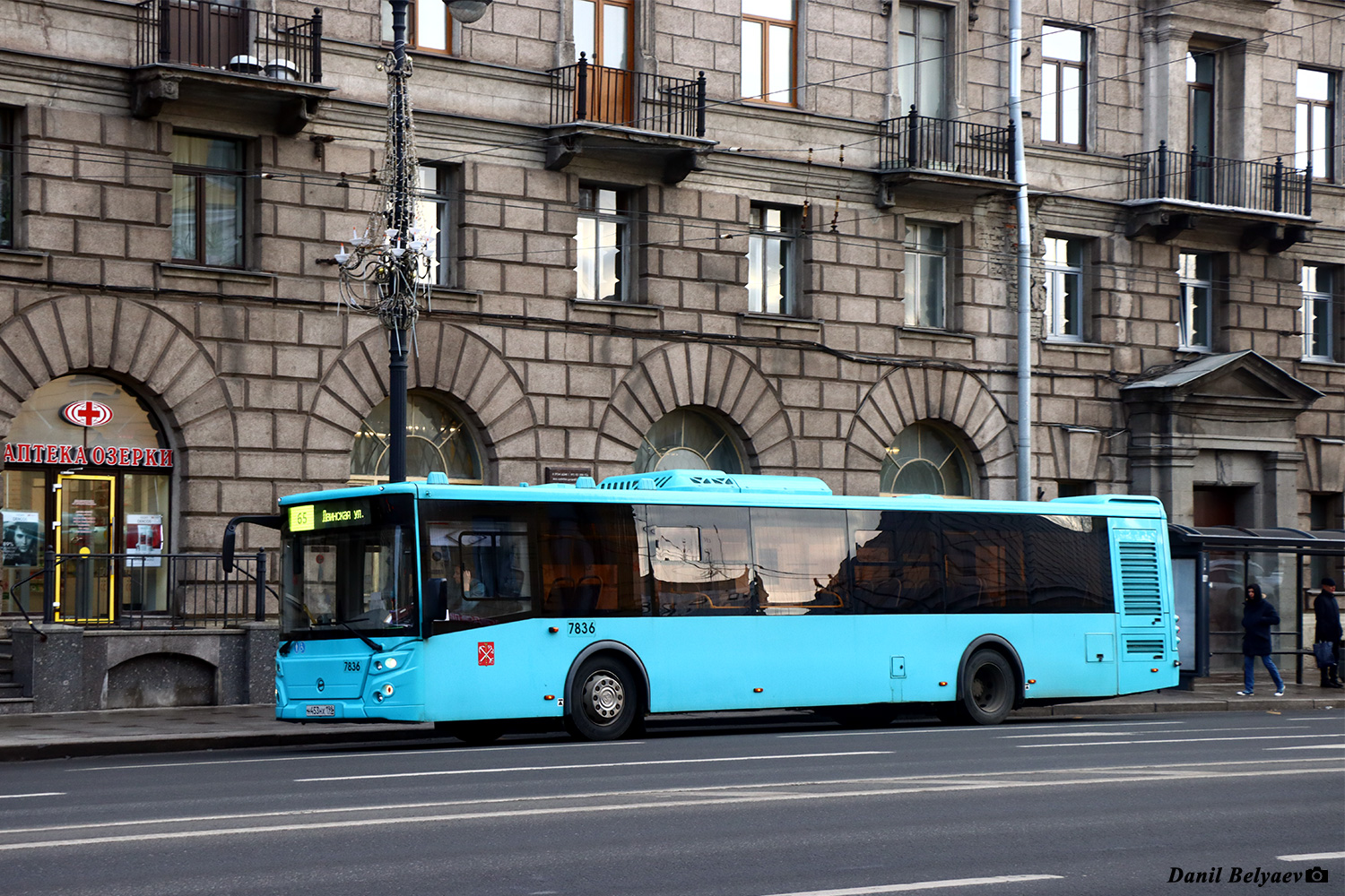 Санкт-Петербург, ЛиАЗ-5292.65 № 7836