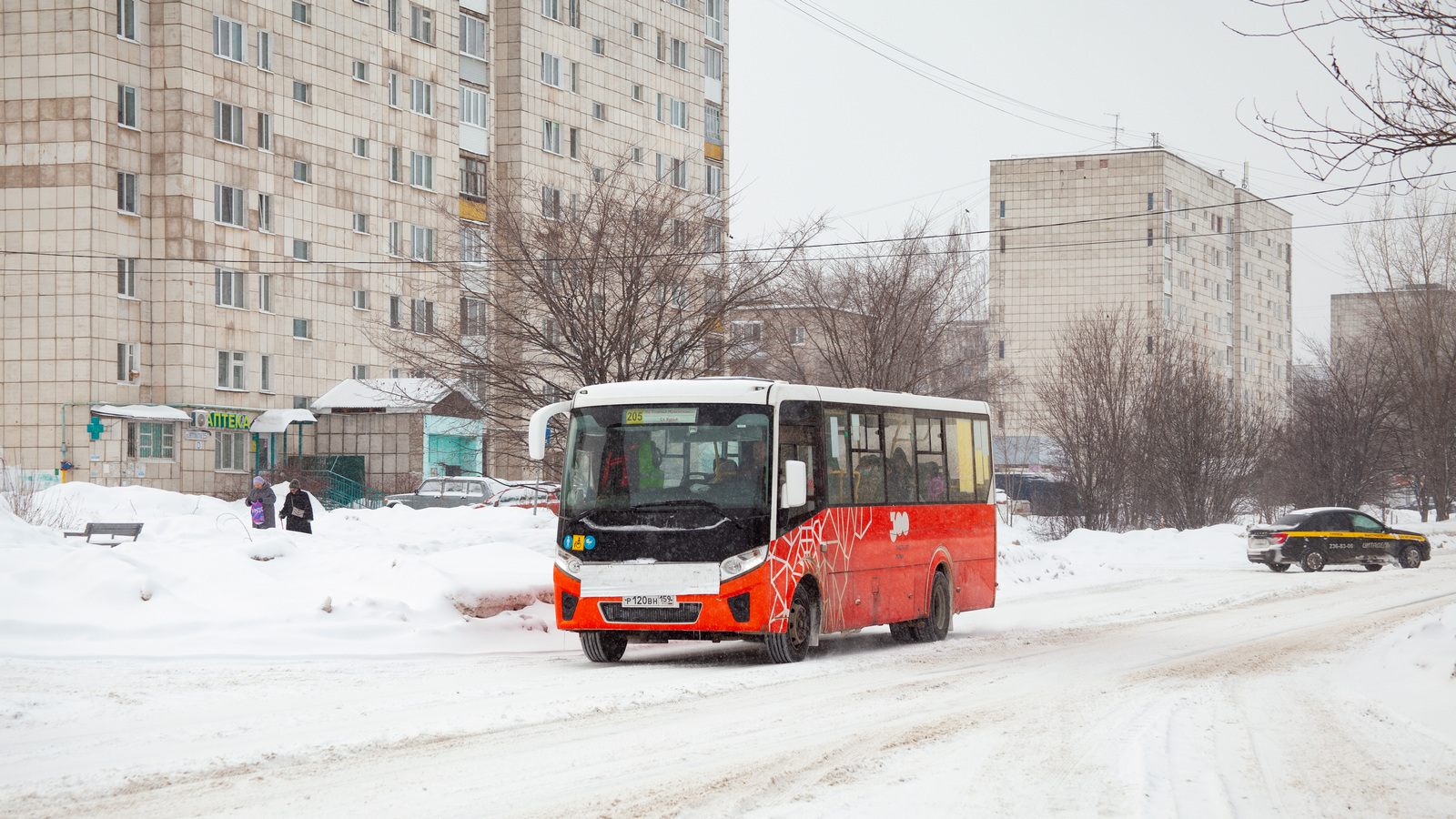 Пермский край, ПАЗ-320415-04 "Vector Next" № Р 120 ВН 159