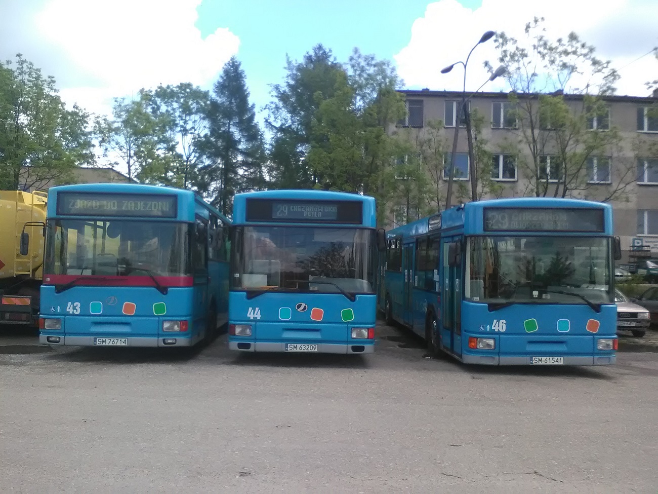 Польша, Jelcz 120M/3 № 44; Польша, Jelcz M121M № 46