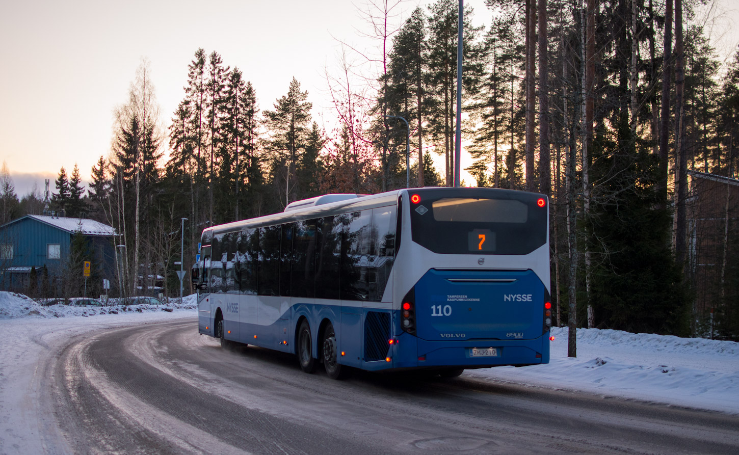 Финляндия, Volvo 8900BLE № 110