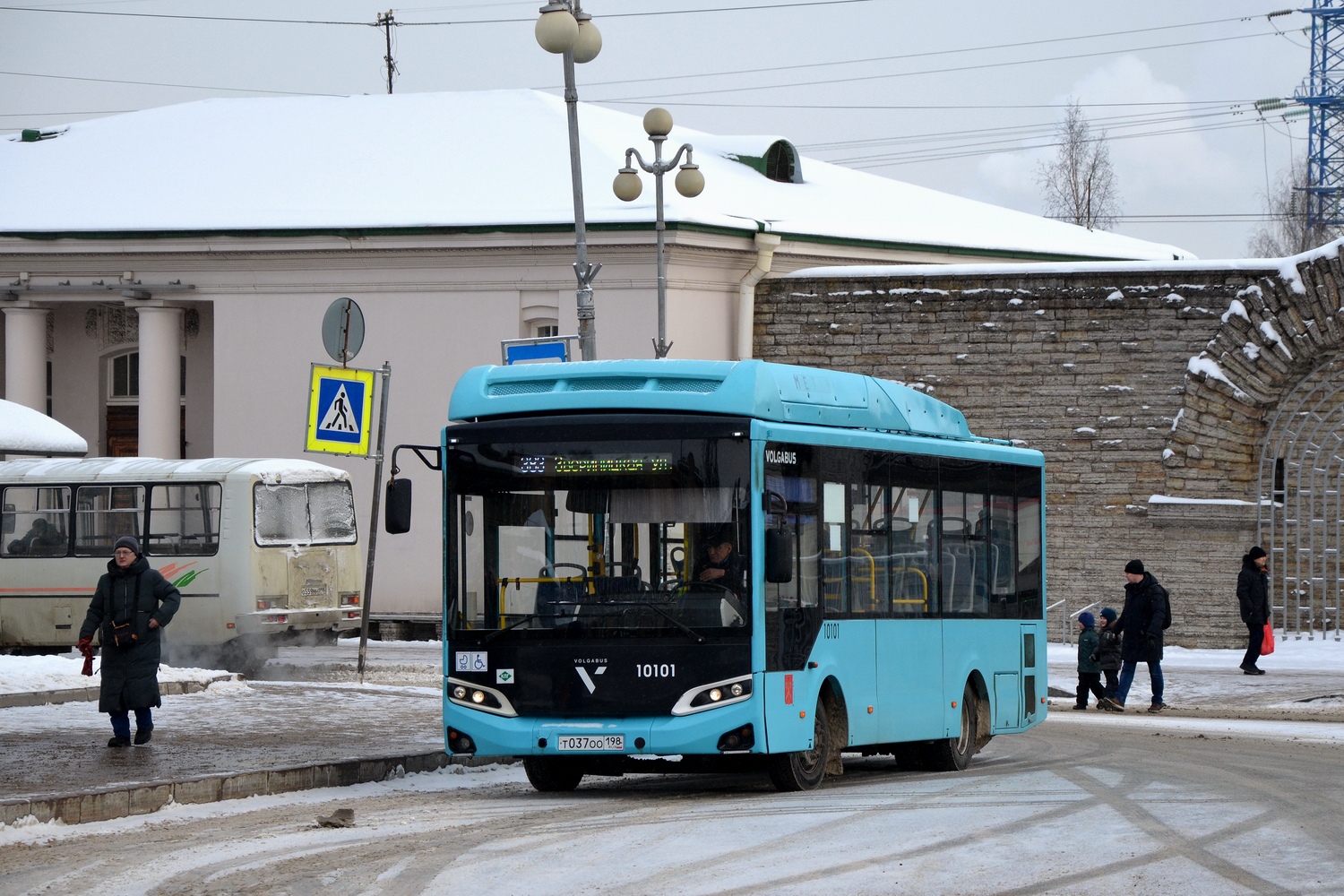 Санкт-Петербург, Volgabus-4298.G4 (CNG) № 10101