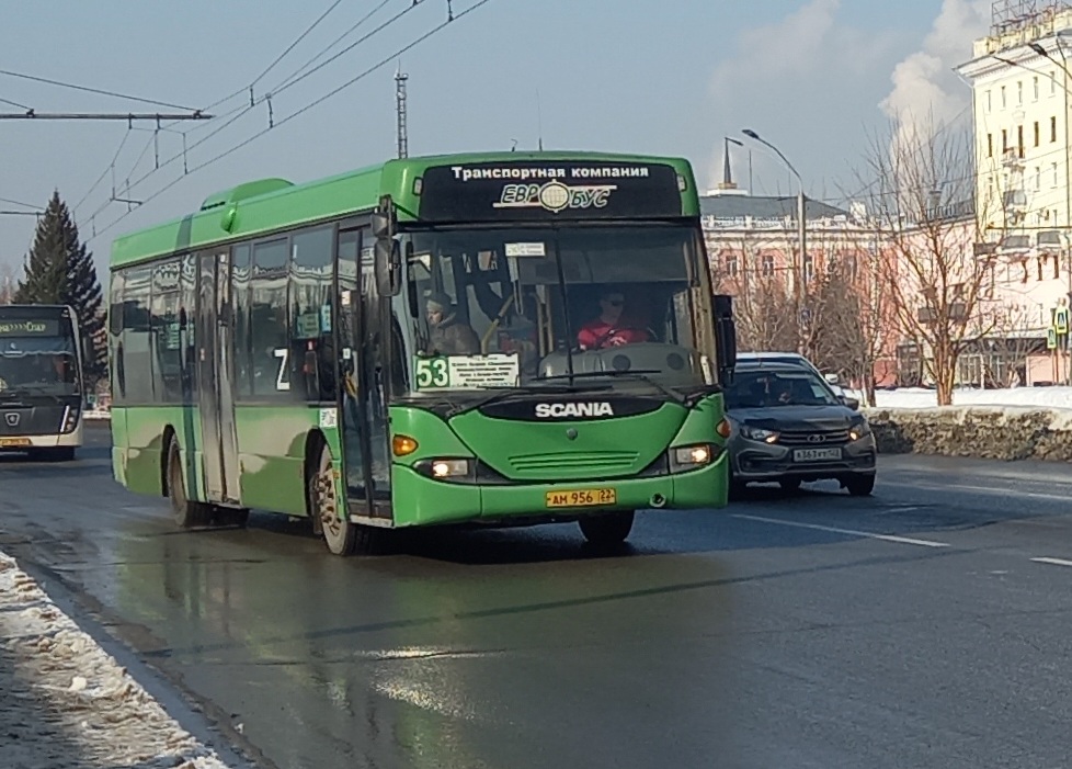 Алтайский край, Scania OmniLink I (Скания-Питер) № АМ 956 22
