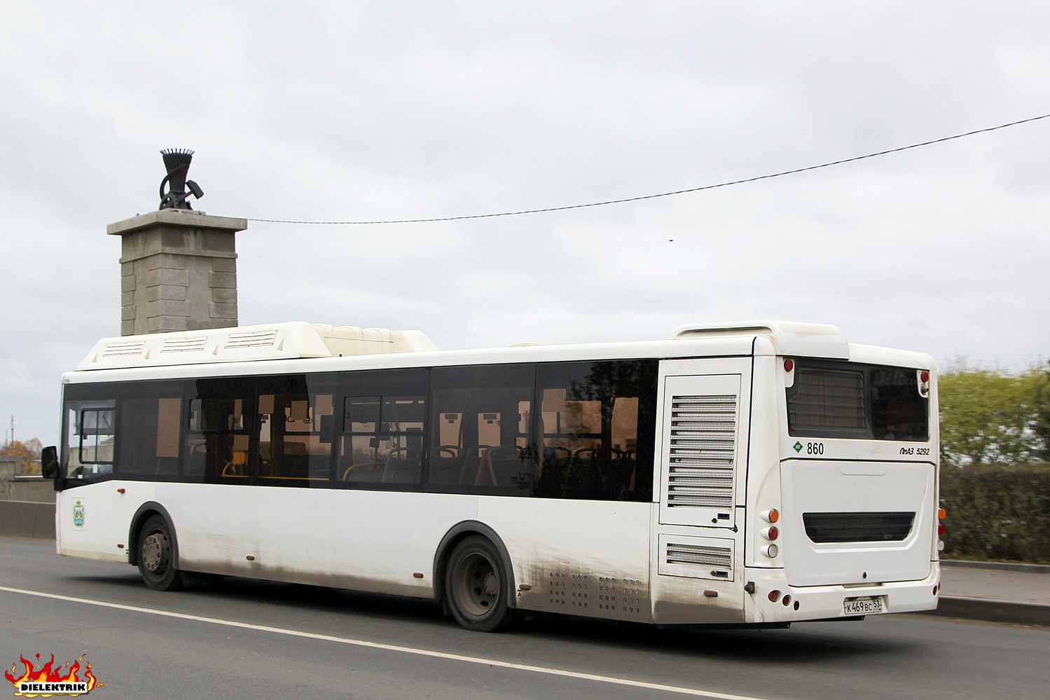 Новгородская область, ЛиАЗ-5292.67 (CNG) № 860