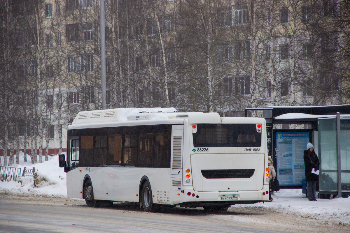 Ханты-Мансийский АО, ЛиАЗ-5292.67 (CNG) № 86226