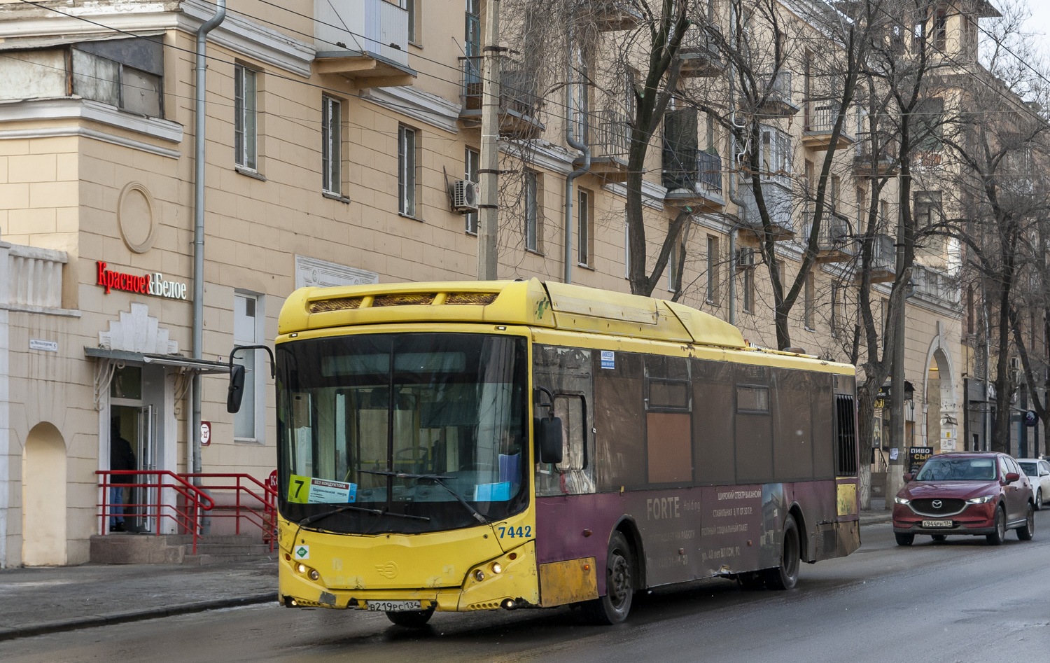 Волгоградская область, Volgabus-5270.G2 (CNG) № 7442