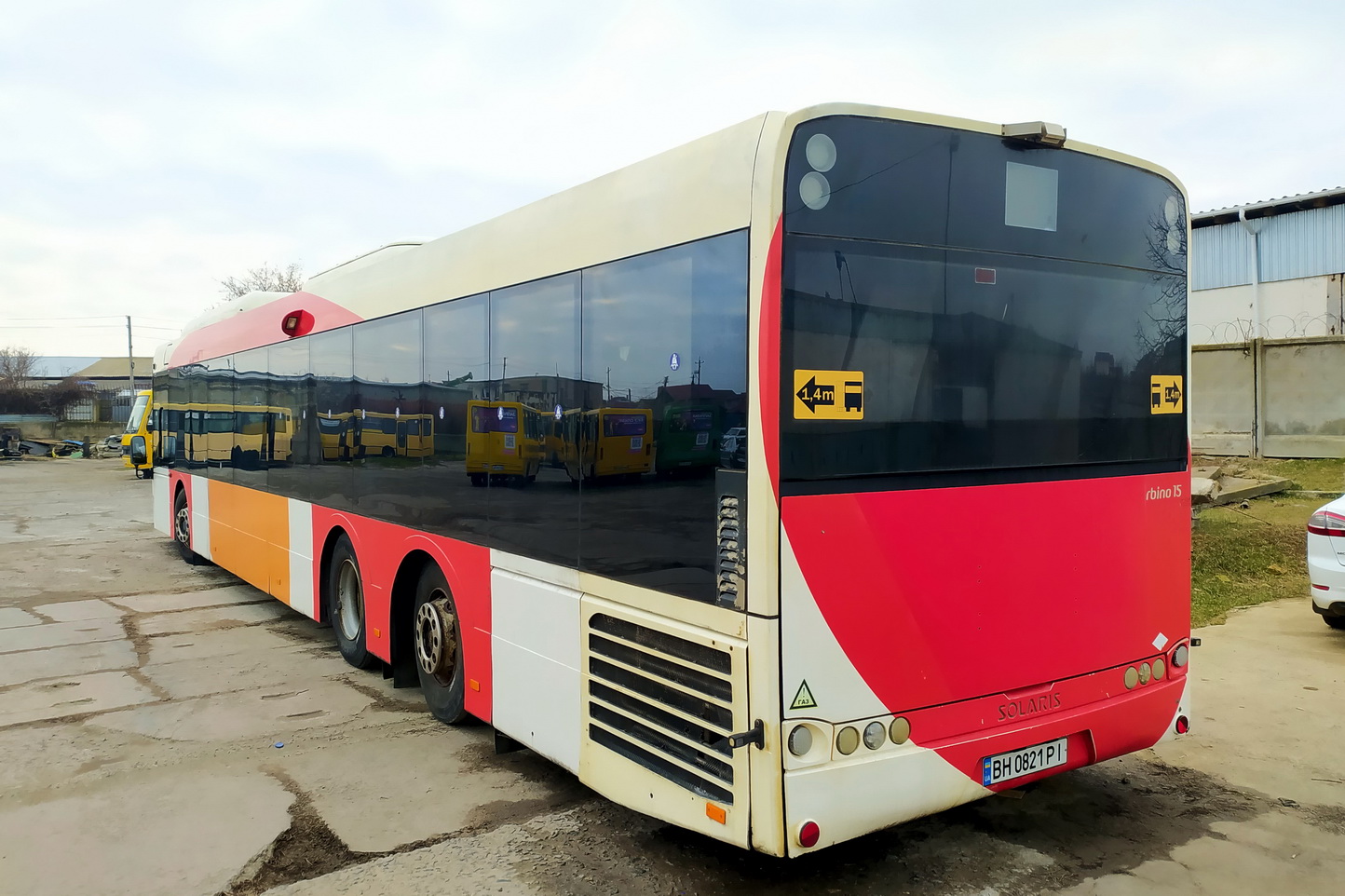 Одесская область, Solaris Urbino III 15 LE CNG № 7104