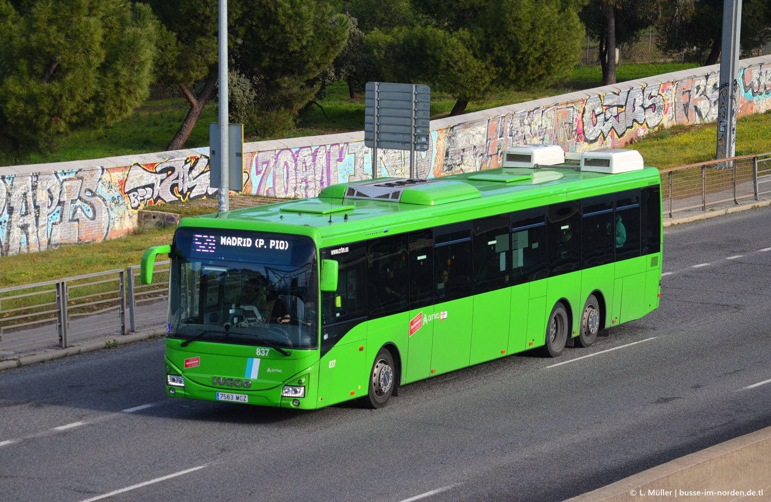 Испания, IVECO Crossway LE LINE 14.5M Hybrid № 837