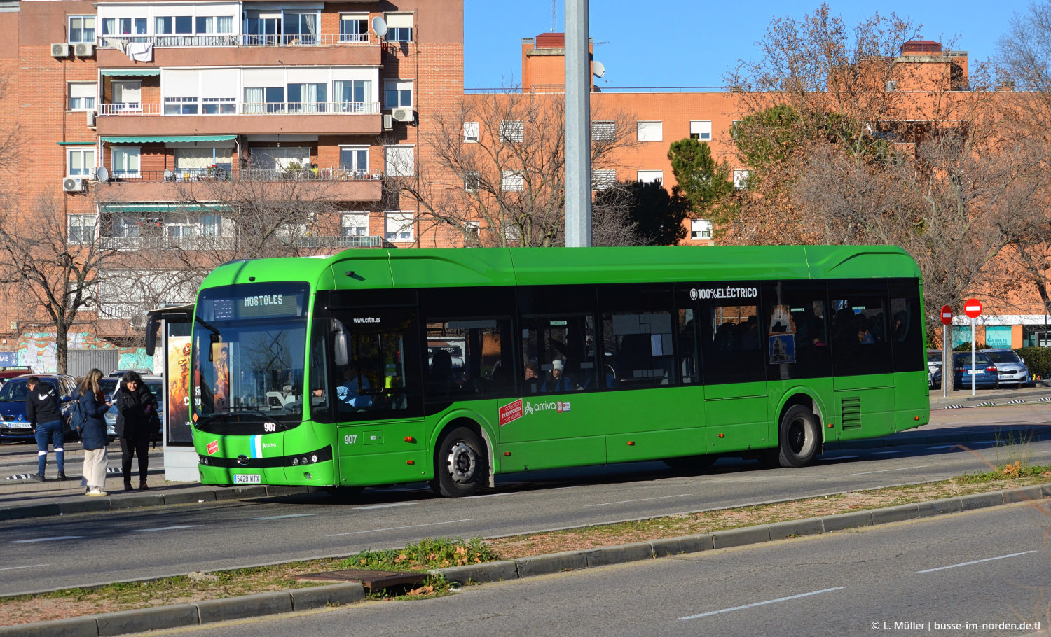 Испания, BYD K9UD № 907