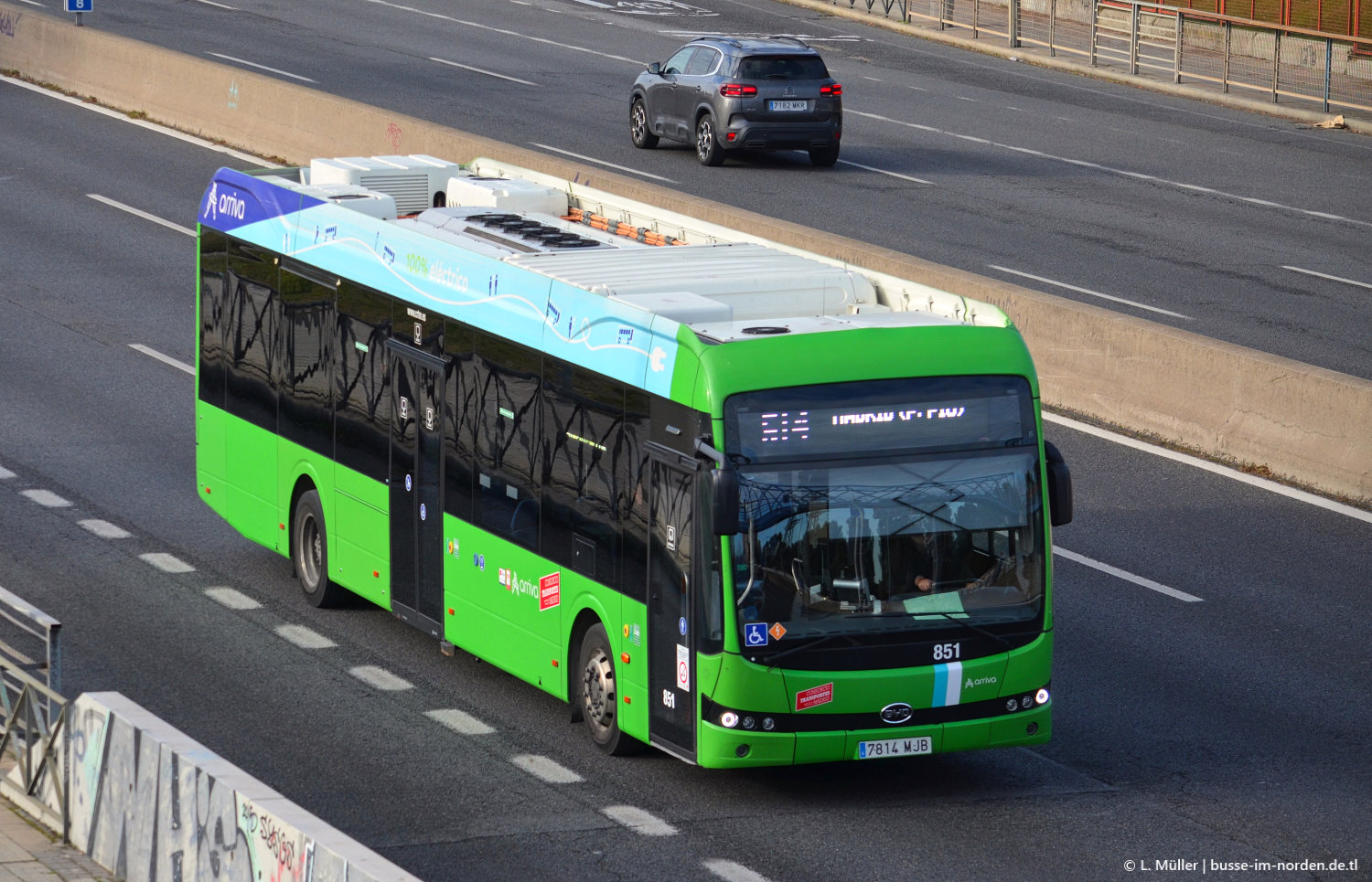 Испания, BYD K9UD № 851