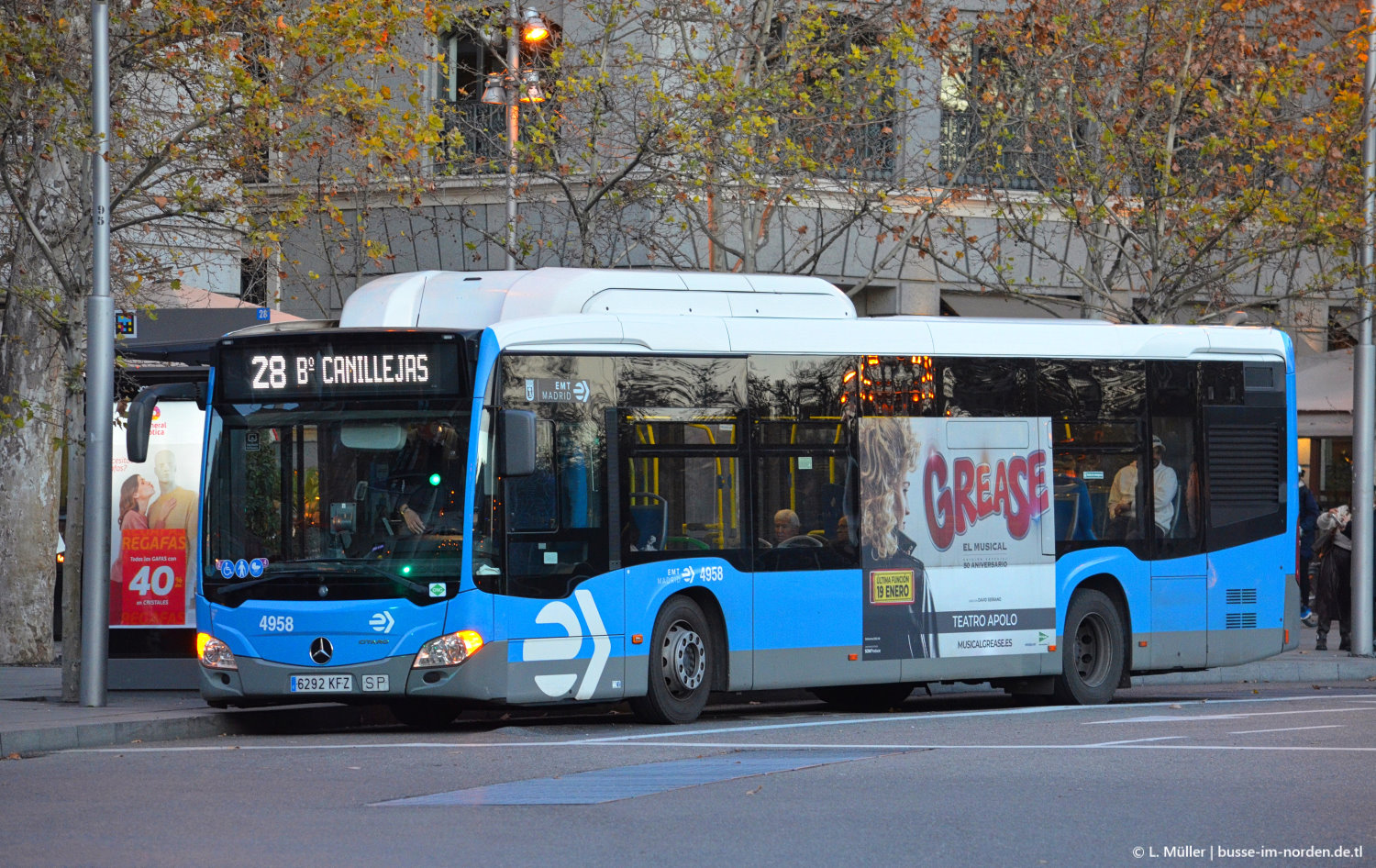Ισπανία, Mercedes-Benz Citaro C2 NGT # 4958
