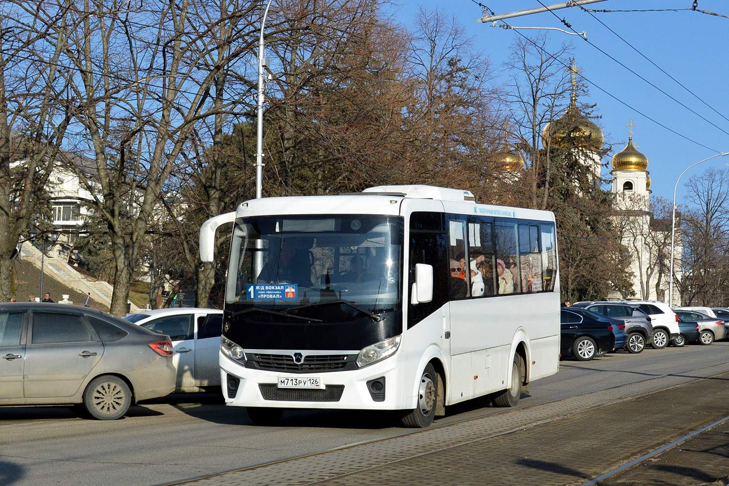 Ставропольский край, ПАЗ-320435-04 "Vector Next" № М 713 РУ 126