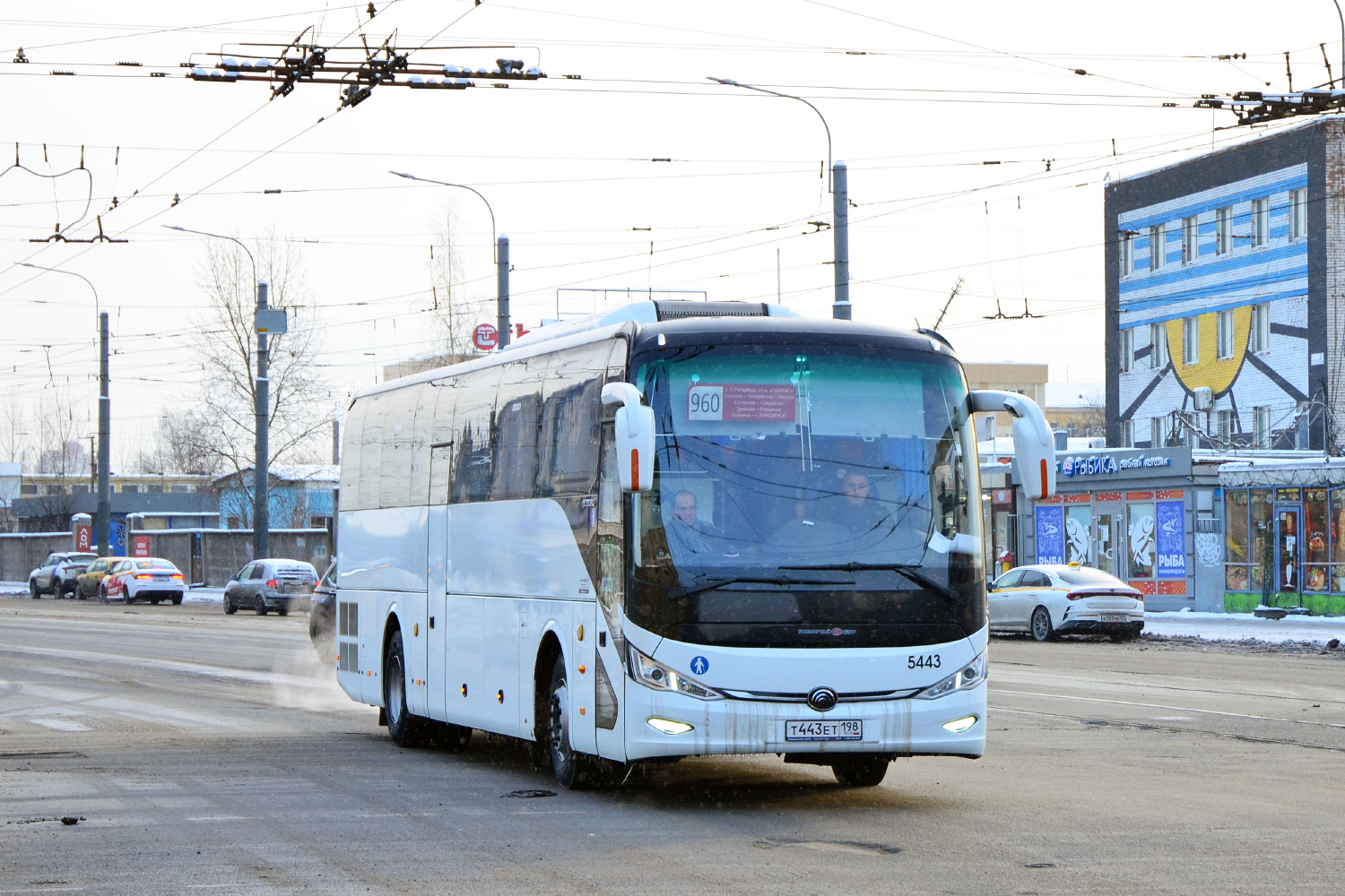 Санкт-Петербург, Yutong ZK6127HQ № 5443