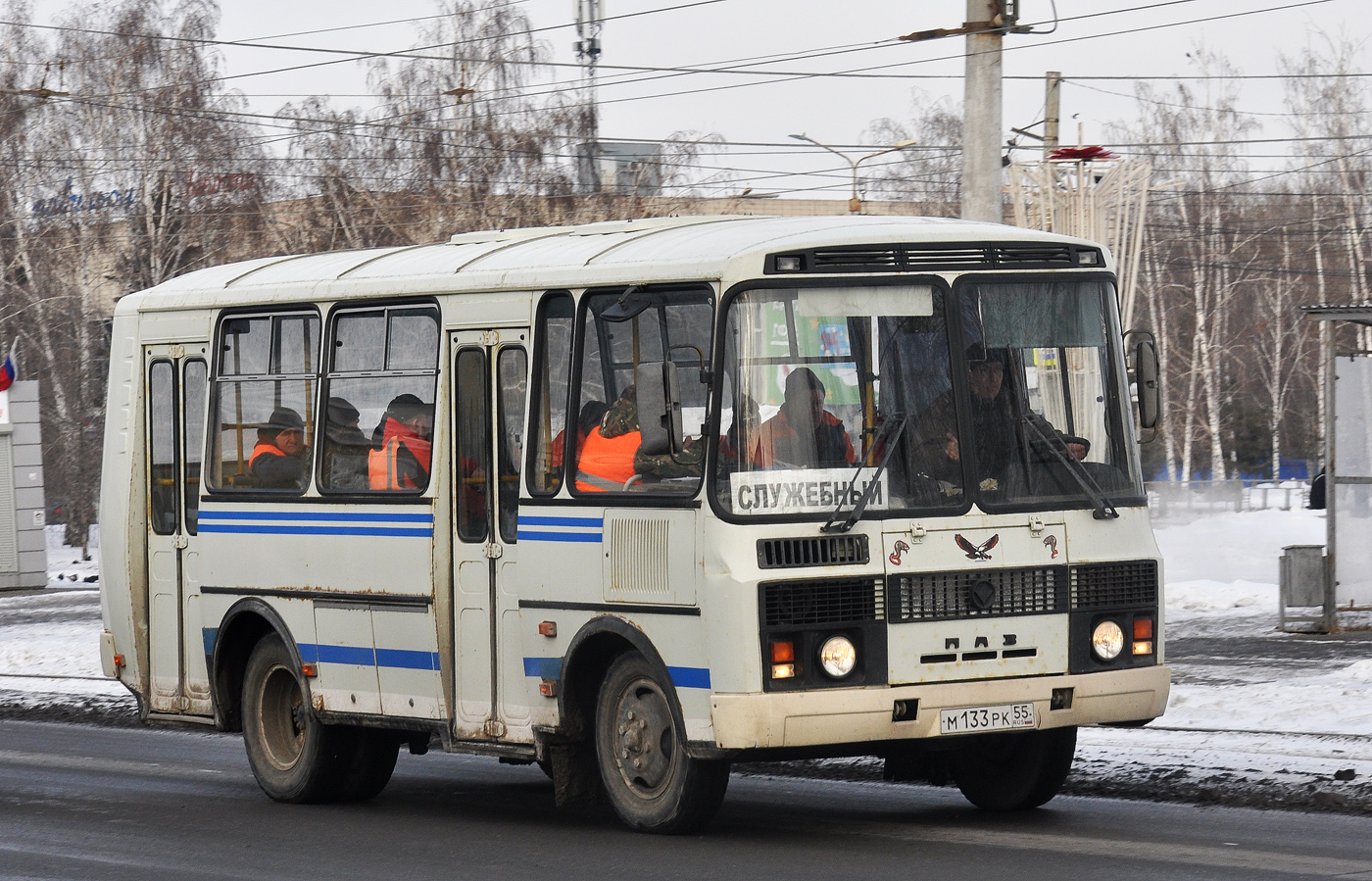 Омская область, ПАЗ-32054 № М 133 РК 55