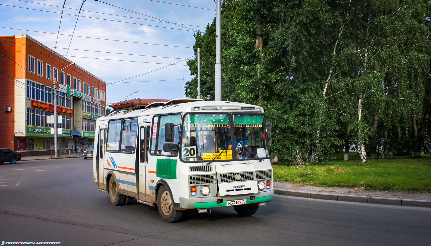 Томская область, ПАЗ-32054 № М 331 ОХ 70