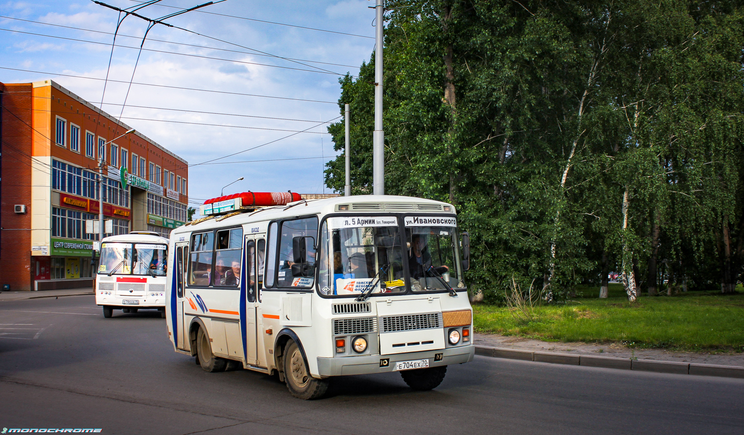 Томская область, ПАЗ-32054 № Е 704 ЕХ 70