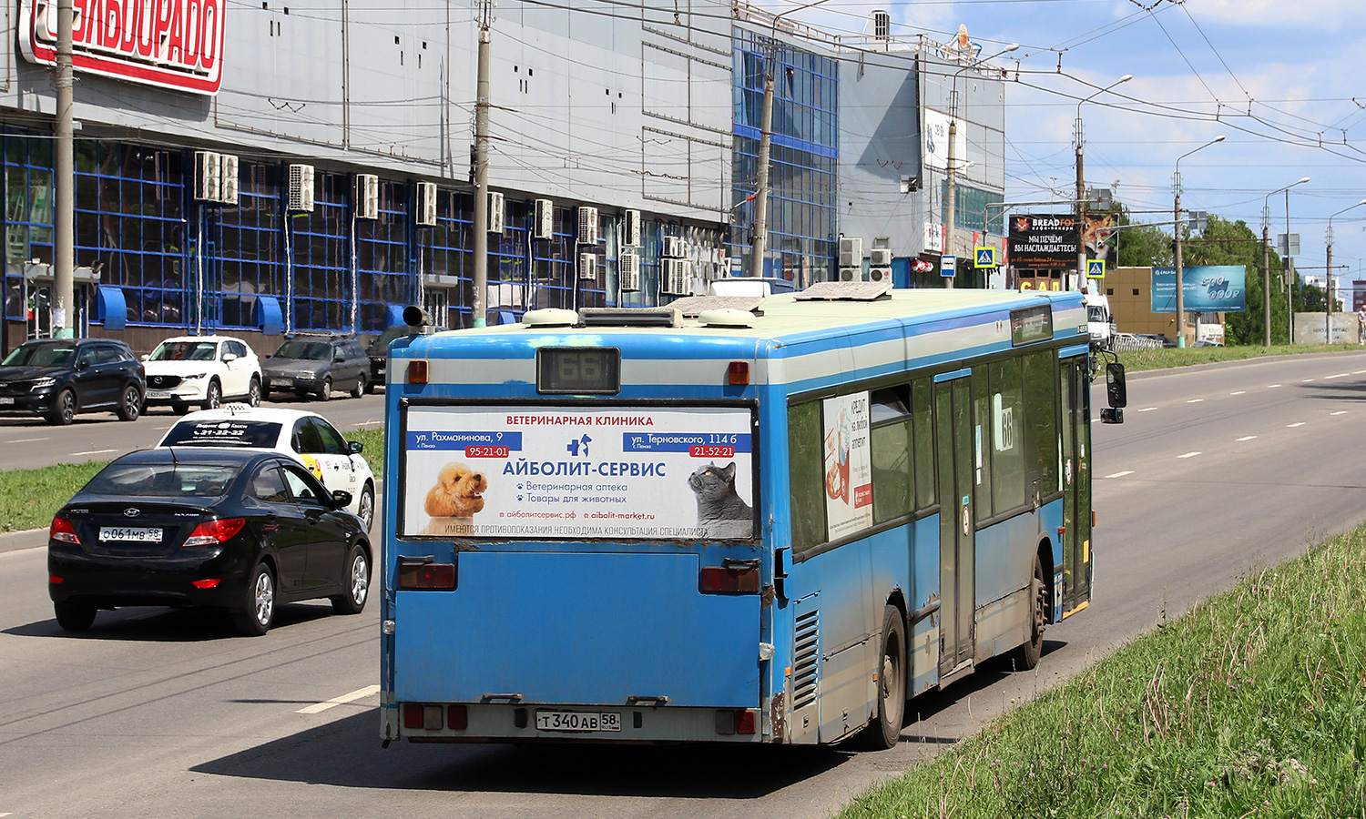 Пензенская область, Mercedes-Benz O405N2 № Т 340 АВ 58