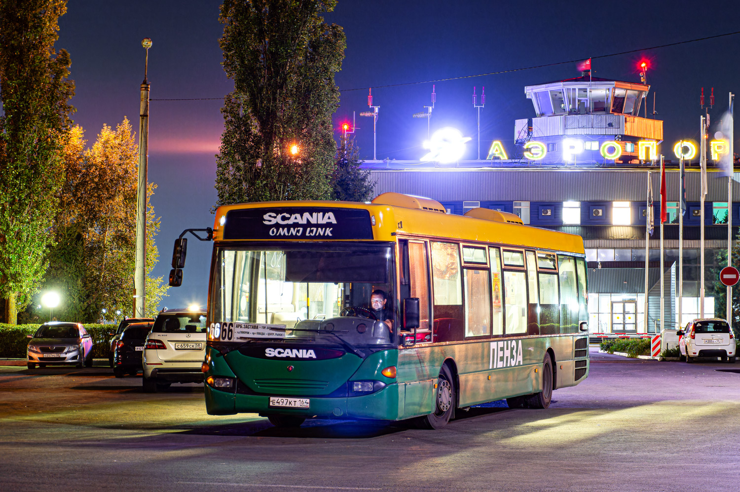 Пензенская область, Scania OmniLink I (Скания-Питер) № Е 497 КТ 164