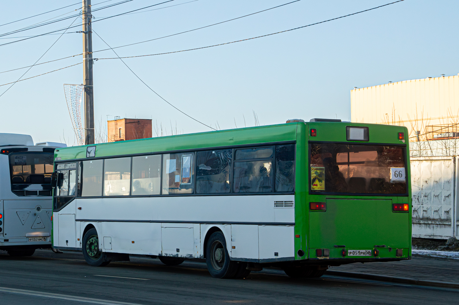 Пензенская область, Mercedes-Benz O405 № Р 051 РН 58 Пензенская область, Mercedes-Benz O405 № Р 051 РН 58