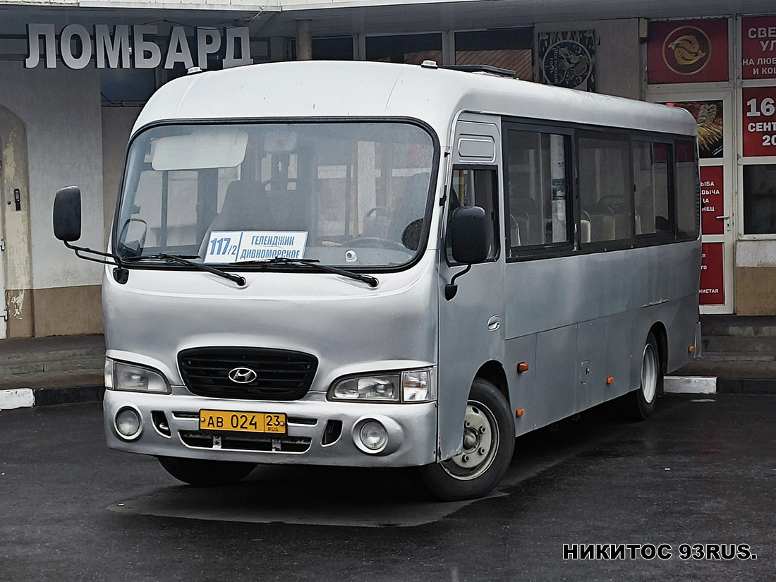 Краснодарский край, Hyundai County LWB (ТагАЗ) № АВ 024 23