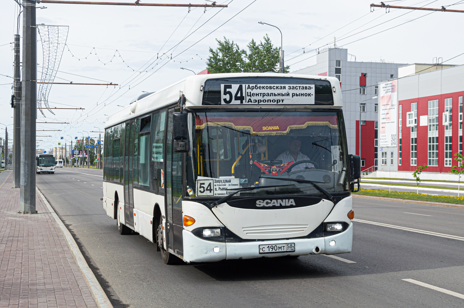 Пензенская область, Scania OmniLink I (Скания-Питер) № С 190 МТ 58