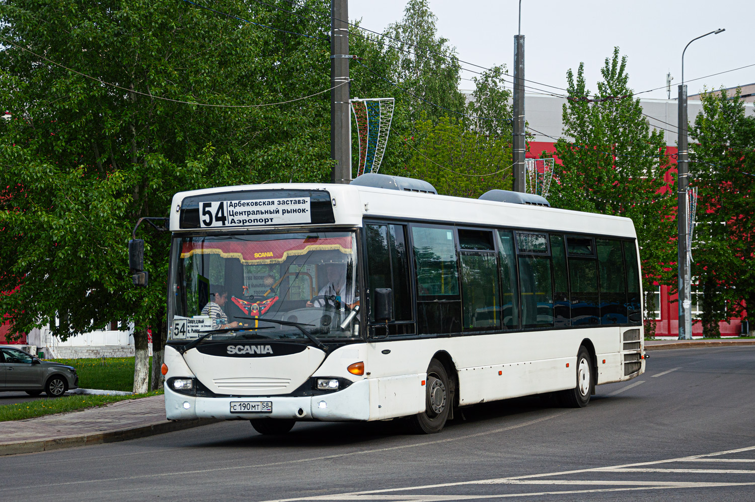 Пензенская область, Scania OmniLink I (Скания-Питер) № С 190 МТ 58