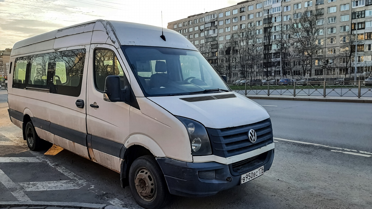 Санкт-Петербург, БТД-2219 (Volkswagen Crafter) № В 950 ВС 178