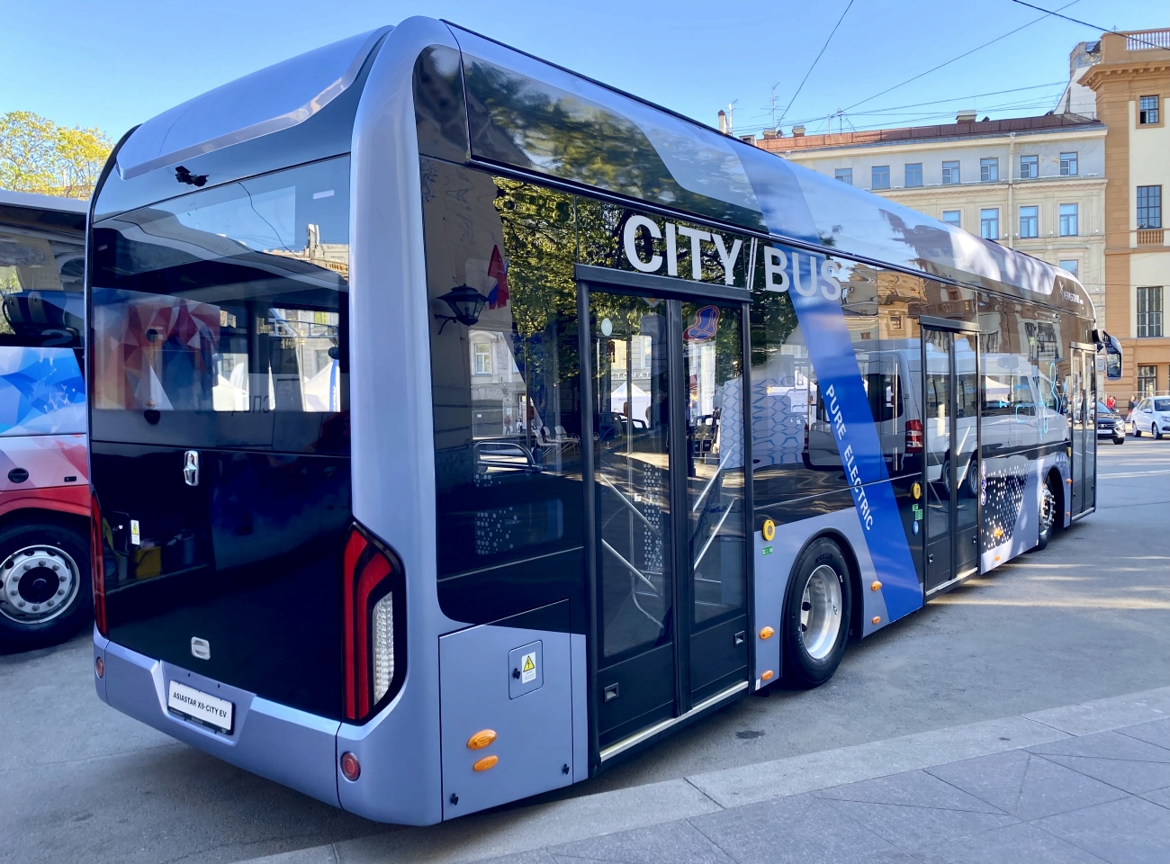 Saint Petersburg, AsiaStar X9 City EV # Asiastar X9; Saint Petersburg — V International Transport Festival "SPbTransportFest-2024"