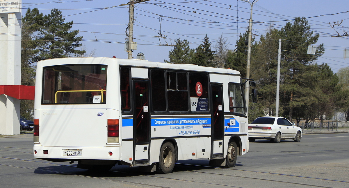 Омская область, ПАЗ-320402-04 № 161