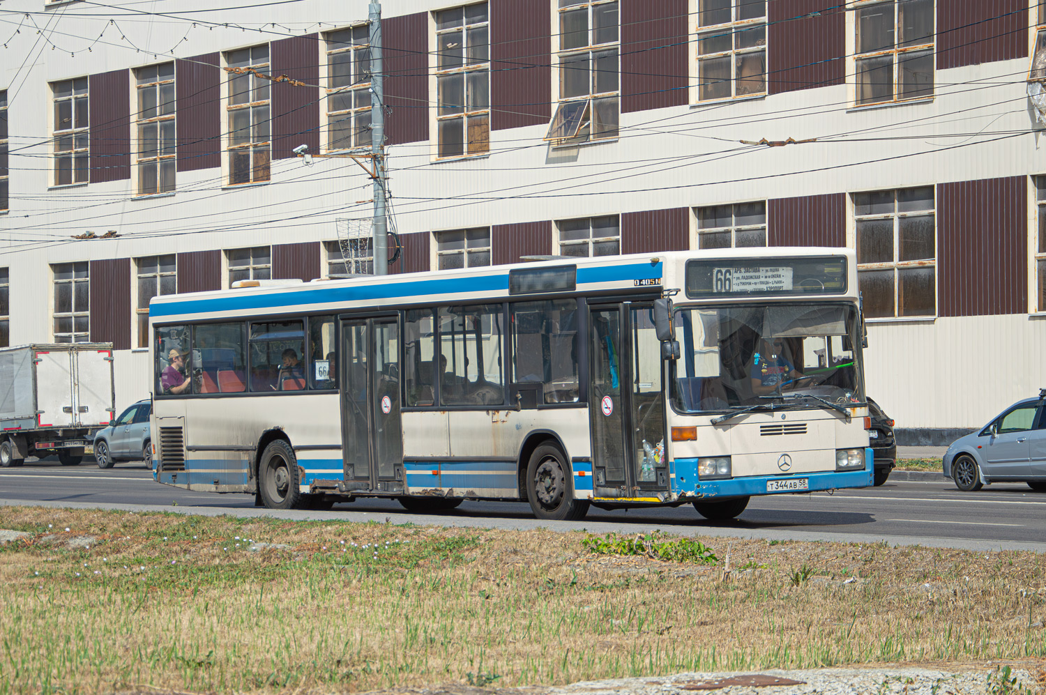 Пензенская область, Mercedes-Benz O405N2 № Т 344 АВ 58