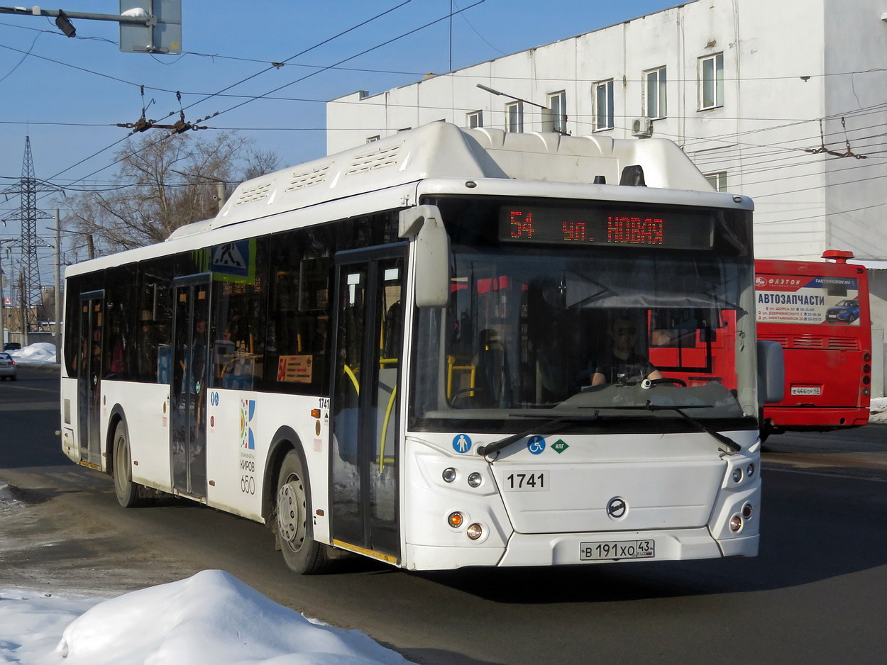 Кировская область, ЛиАЗ-5292.67 (CNG) № В 191 ХО 43