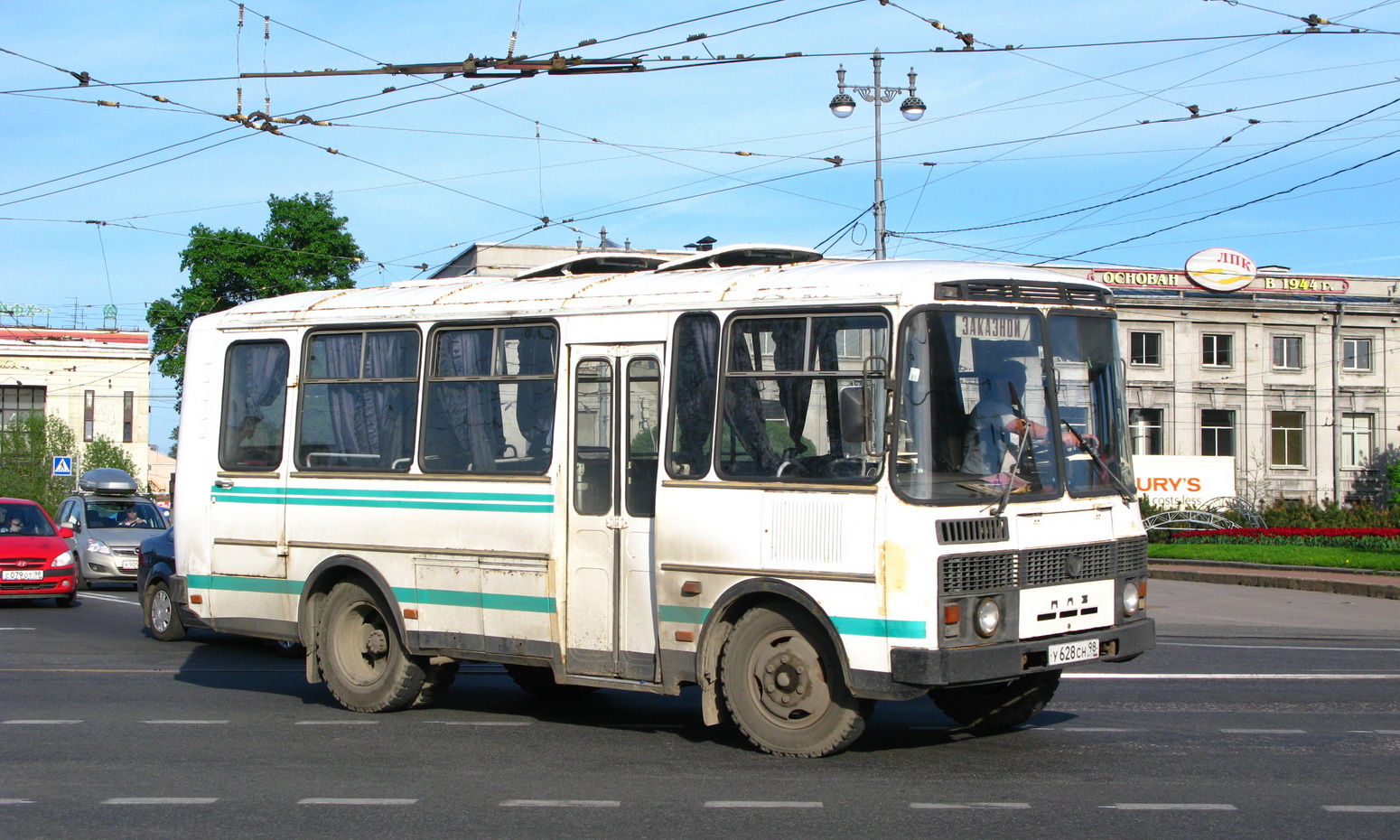 Санкт-Петербург, ПАЗ-3205-110 КТ-201Б № У 628 СН 98