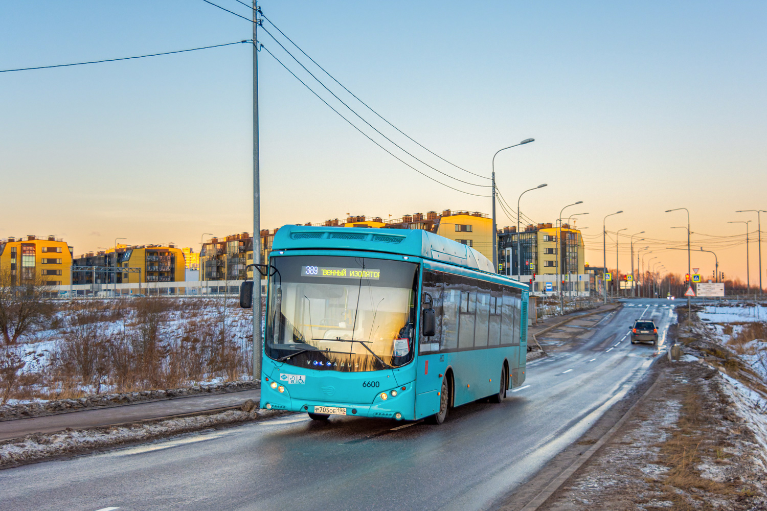 Санкт-Петербург, Volgabus-5270.G4 (CNG) № 6600