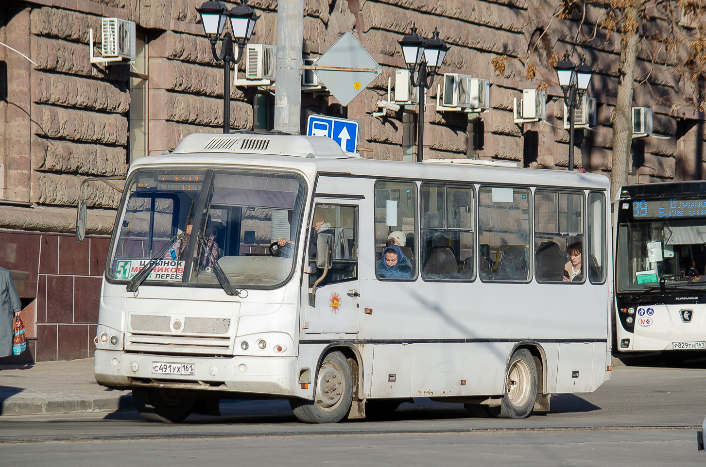 Ростовская область, ПАЗ-320302-11 № С 491 УХ 161