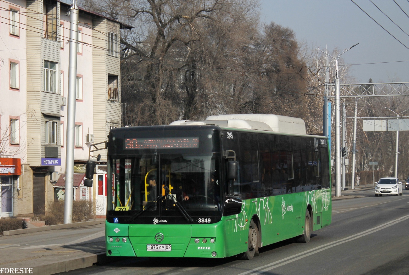 Алматы, Golden Dragon XML6125CN (Hyundai Trans Auto) № 3849