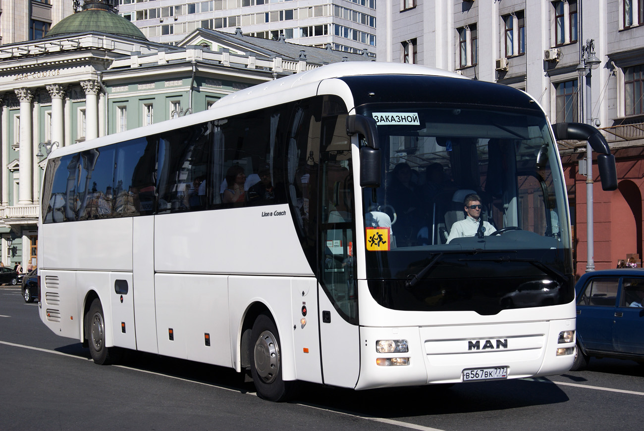 Москва, MAN R07 Lion's Coach RHC444 № В 567 ВК 777