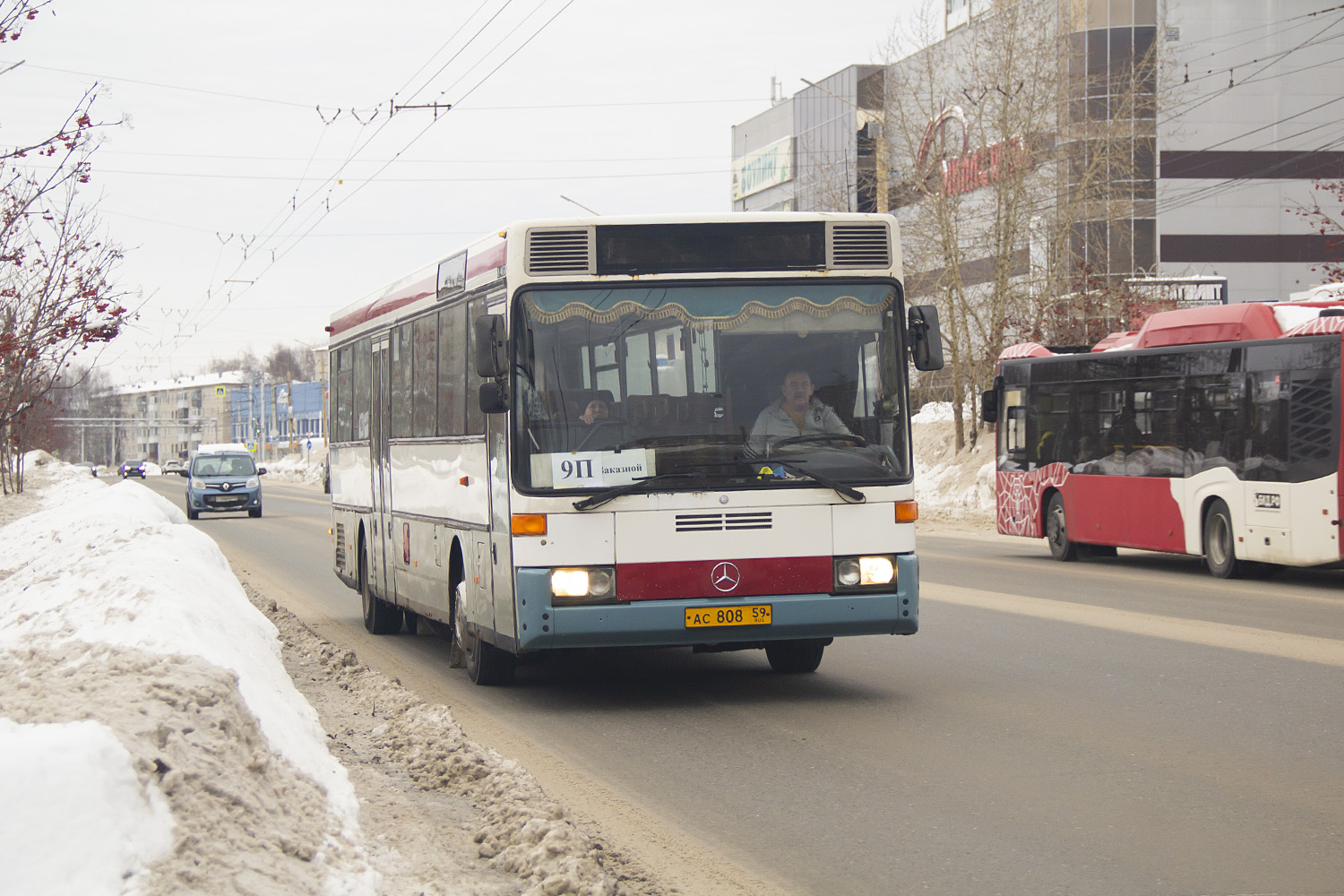 Пермский край, Mercedes-Benz O407 № АС 808 59