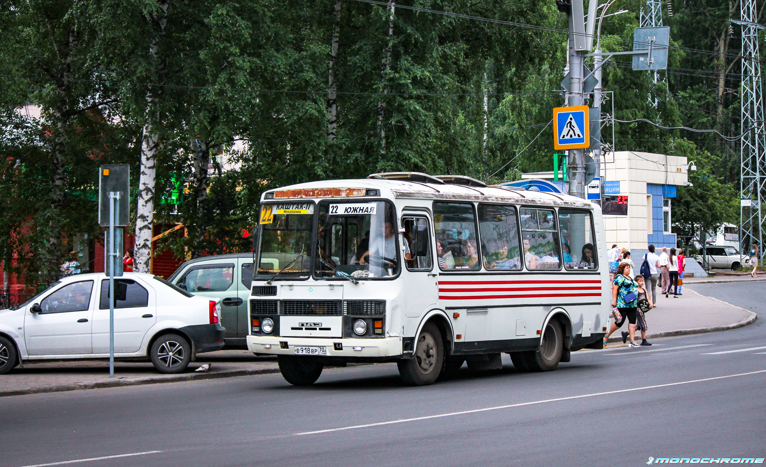 Томская область, ПАЗ-32051-110 № В 918 ВР 70