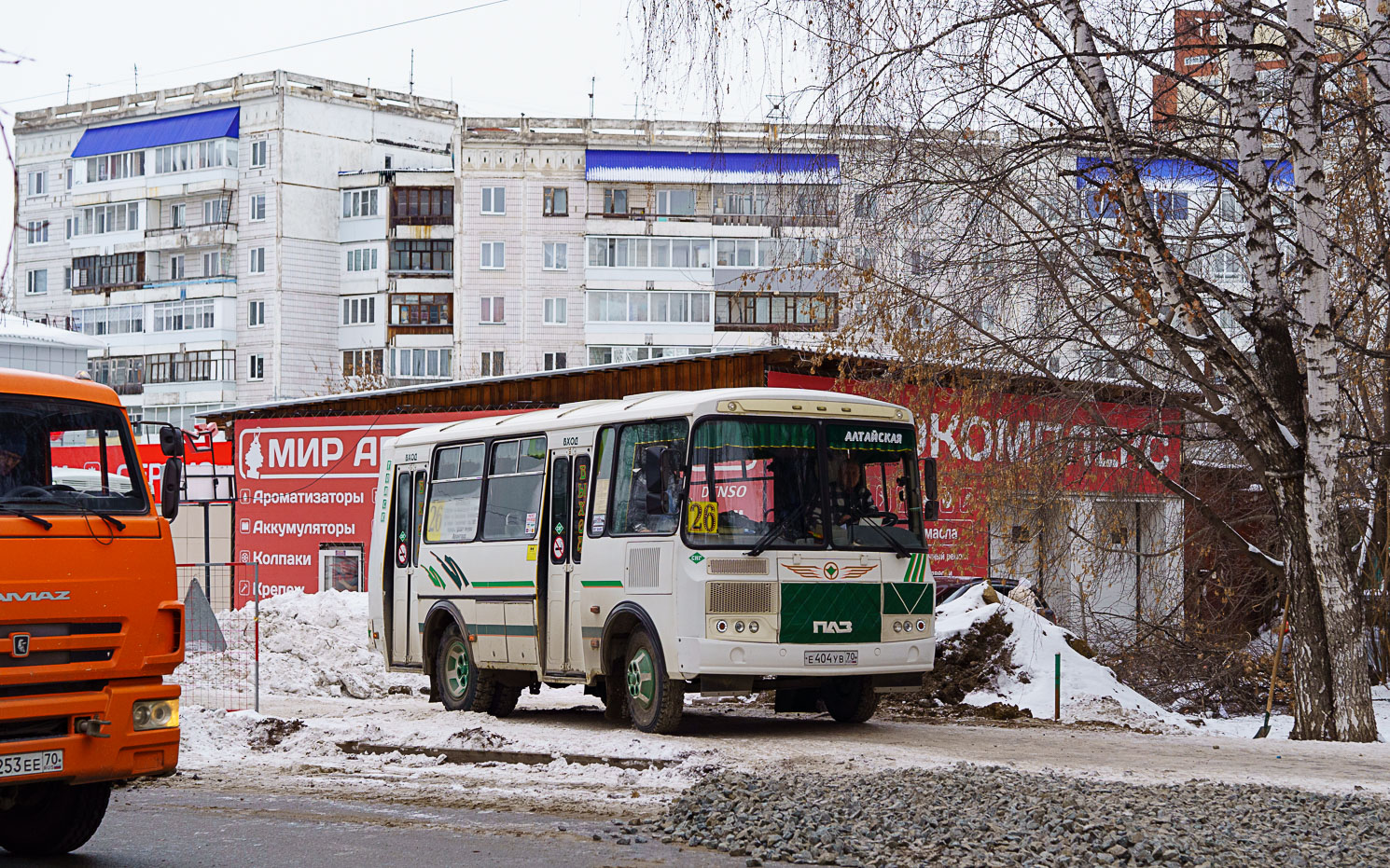 Томская область, ПАЗ-32054 № Е 404 УВ 70