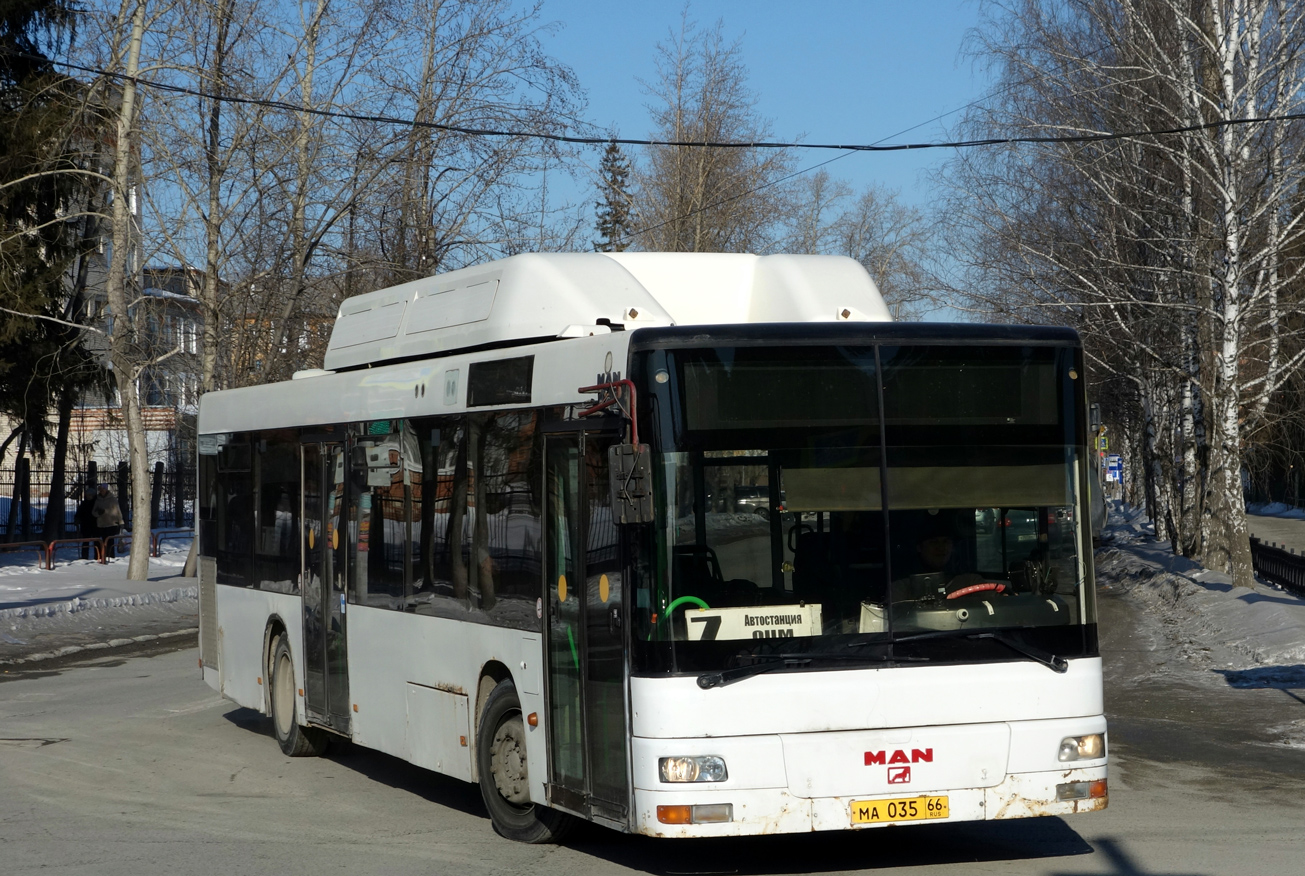 Свердловская область, MAN A21 NL313 CNG № МА 035 66