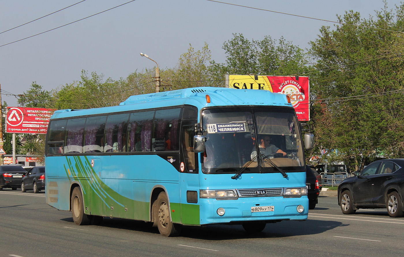 Челябинская область, Kia Granbird № В 809 НУ 174