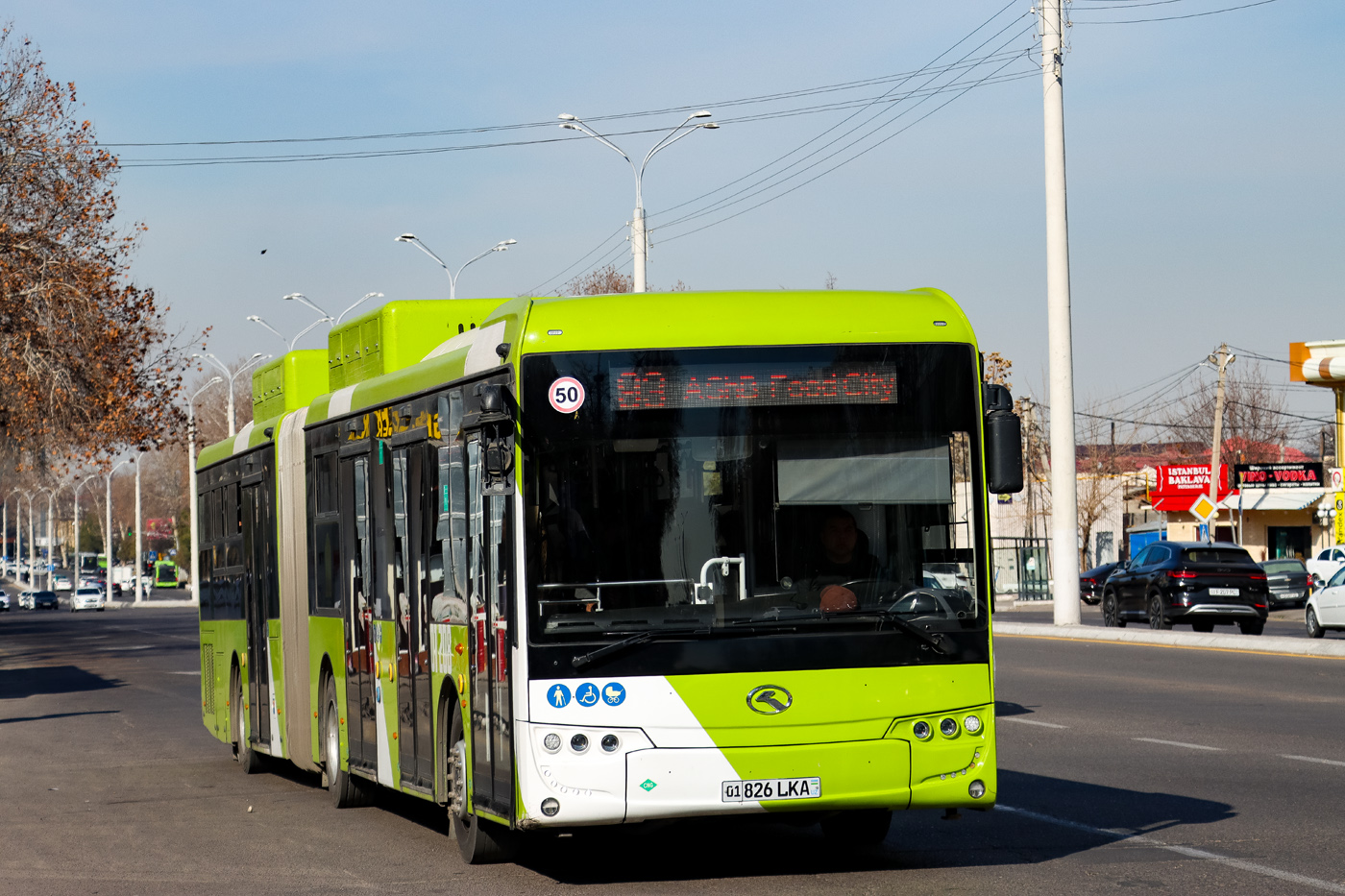 Узбекистан, King Long XMQ6180G № 01208