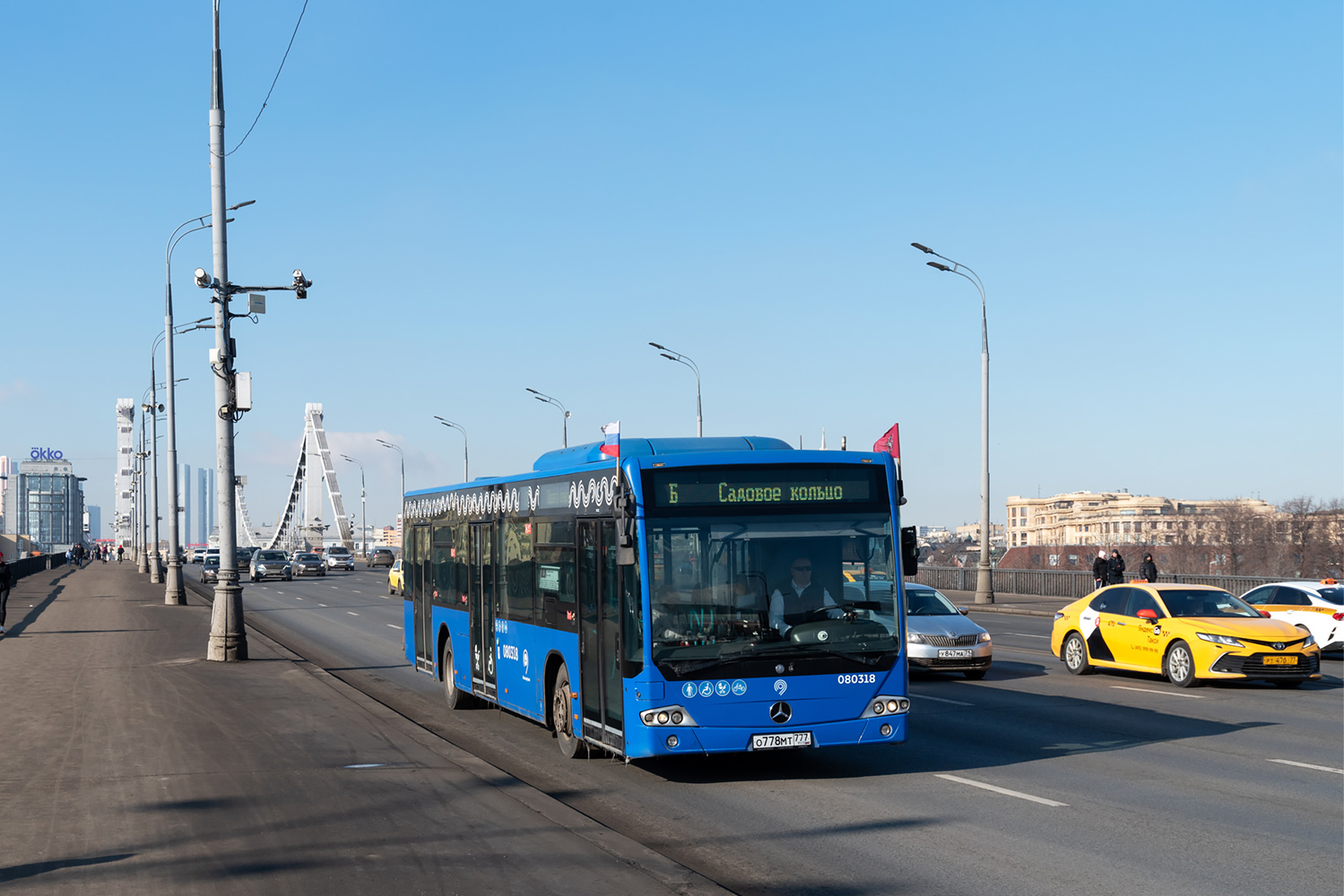 Москва, Mercedes-Benz Conecto II № 080318