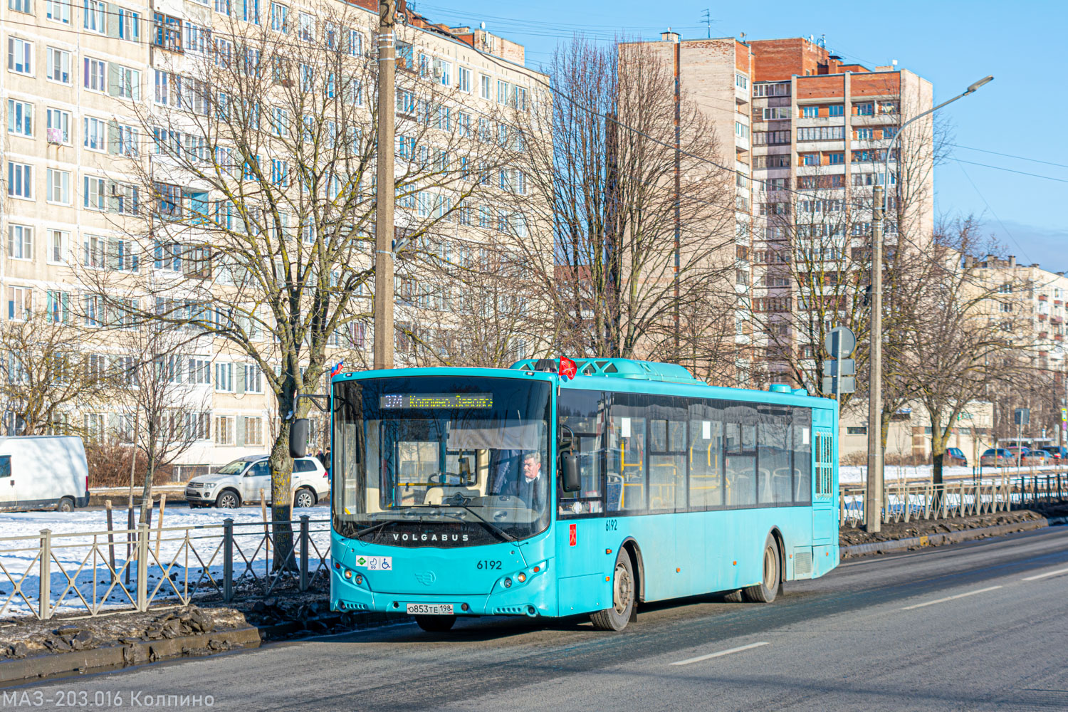 Санкт-Петербург, Volgabus-5270.G2 (LNG) № 6192
