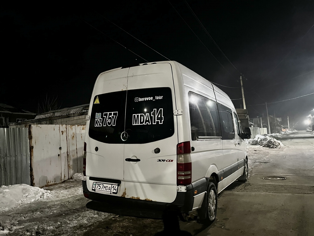 Павлодарская область, Mercedes-Benz Sprinter W906 309CDI № 757 MDA 14